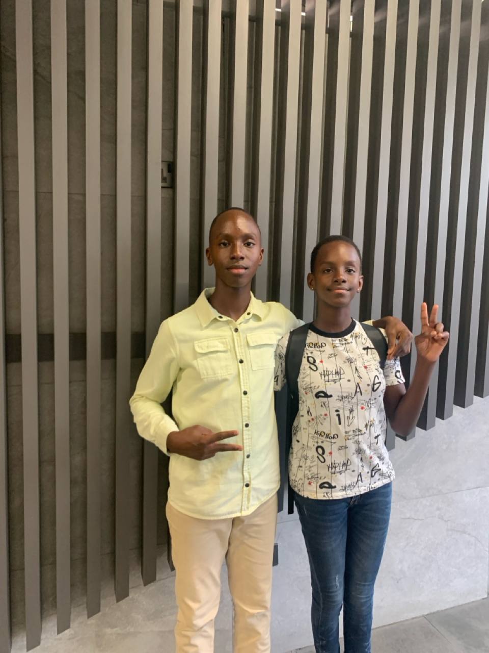 Oheneba and Adomba Ekumah